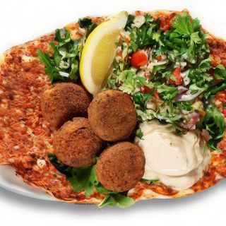 Pizza Turca Falafel