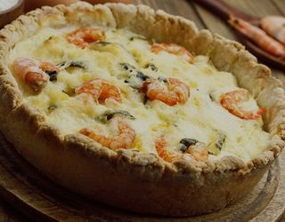 Tarte Salée Aux Crevettes