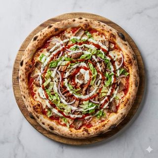 Pizza kebab menù