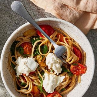 Tonnarelli  spaghetti Alla Burret