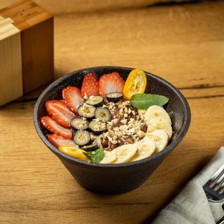 Crepes with banana and chocolate