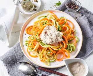 Tagliatelles Légumes Thon