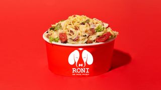 Salad Bacon Lettuce pasta