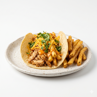 Pollo Con Patatas, Queso Y Cebolla