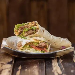 Burger tortilja