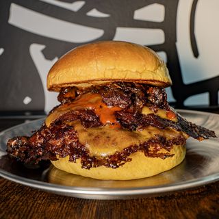 Buger Lacy Bacon Jam Fire