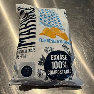 Chips con flor de sal 