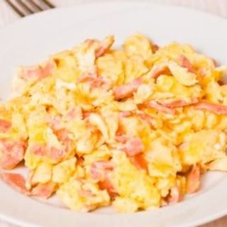 Huevos Revueltos Con Jamón