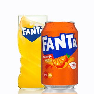 Fanta Naranja lata 330ml.
