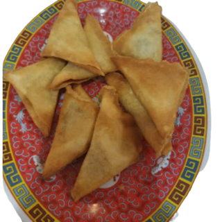 Triángulos De Curry Vegetales (8 Uds.)