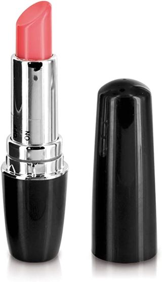 Pintalabios Vibrador Discreto Con Pilas De Plástico