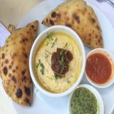 House Bread With Humus