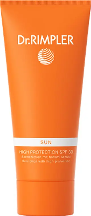დრ.რიმპლერ - მზის დამცავი SPF 30  (მაღალი დაცვა) DR.SUN 200 მლ