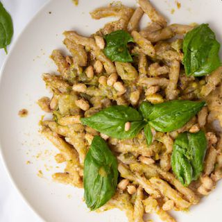 Pesto Con Pasta Fresca