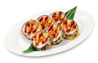 Tempura łosoś & krab **