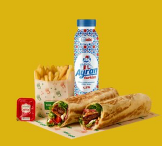 Комбо Дурум говяжий с айраном