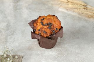 მაფინი თეთრი, შოკოლადის ნატეხებით