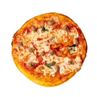 Margherita con salsiccia
