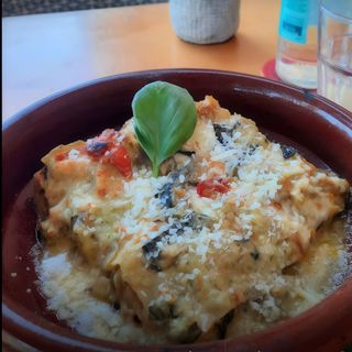 Lasaña Casera Vegetariana
