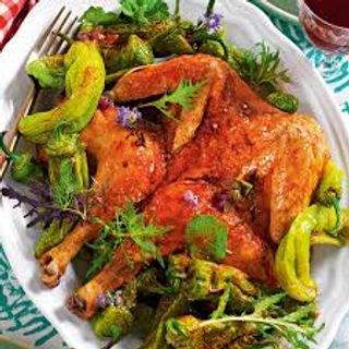 Riso fritto con pollo alla diavola