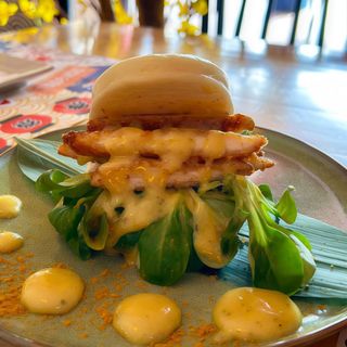 Pan Bao de Pollo al Curry y Miel