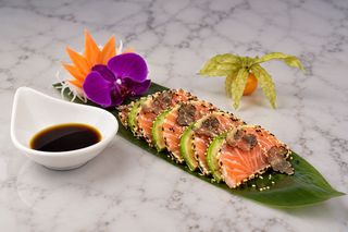 Sake tataki tartufo