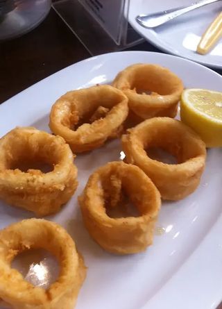 40.Calamares fritos