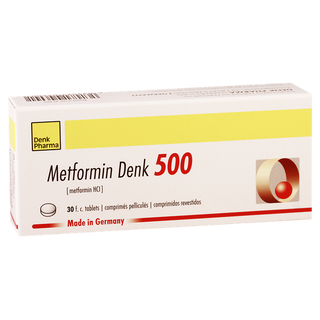 მეტფორმინი დენკი ტაბლეტი 500მგ #30
