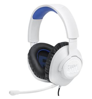 Headset Gaming Jbl Quantum 100 Blanco/Azul - 6925281932649