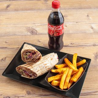 TELEĆI KEBAB (TORTILJA) OBROK