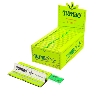 Zielone bletki Jumbo Ks Slim + filterki