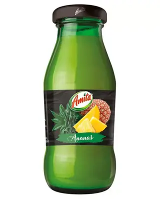 Succo di frutta ananas in vetro 20 cl