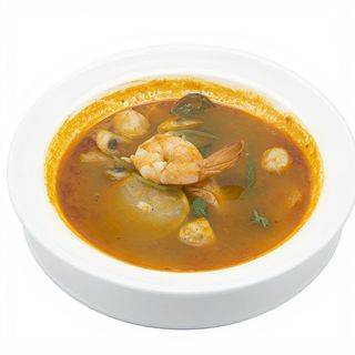 17 Zuppa tom yum con gamberoni