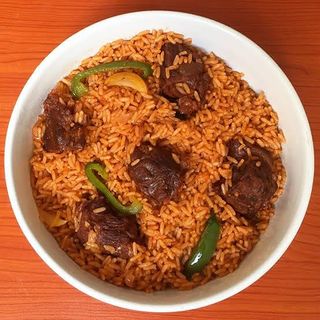 Jollof Rice And Beef