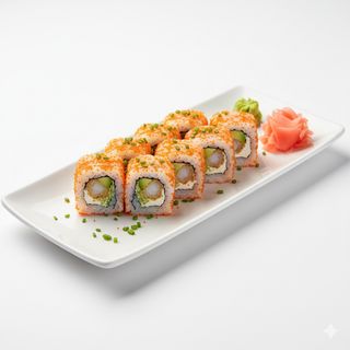 Ebi Tempura Uramaki (8 Pzs.)