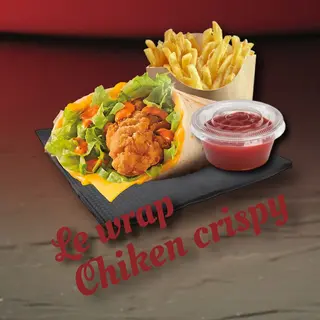 Wrap Le Chicken Crispy