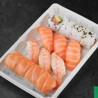 Prawn Salmon Platter  C2 ( 14 Pecas)