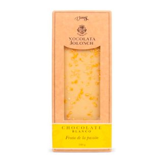 Chocolate Blanco Con Fruta De La Pasión Jolonch 100 Gr.