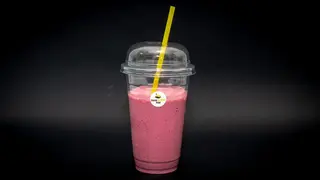 Ready red smoothie/milk