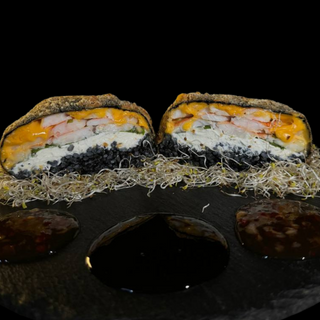 Суші Бургер з Креветкою