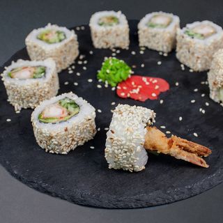 კრევეტი ტემპურა როლი 8ც