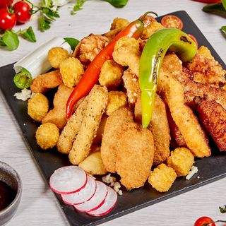 Tapa De Nachos Chips con Carne de Ternera 