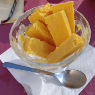 Helado de mango