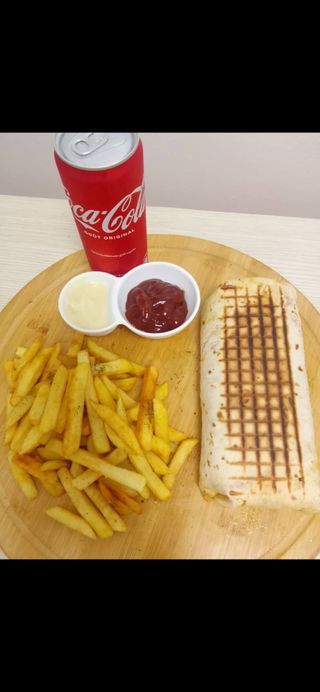 Takos viande menu