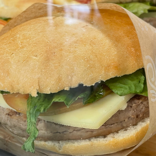 Panino con hamburger 