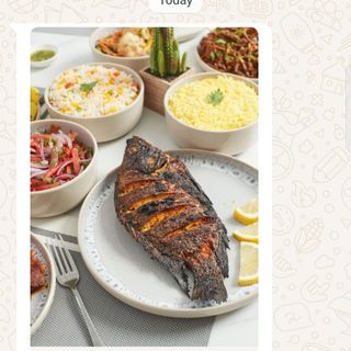 Wali samaki kachumbari 