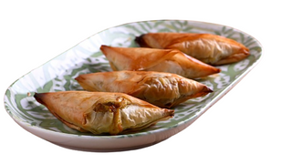 Tapa de samosa vegetal (4 unidades)