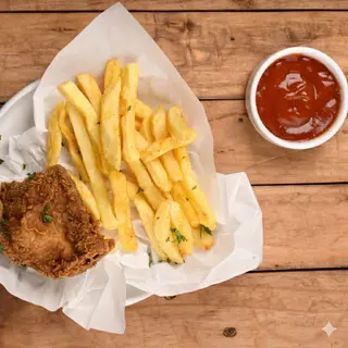 One Piece Chicken & Chips