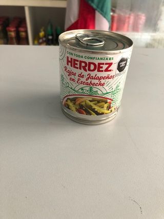 Rajas De Jalapeños En Escabeche, Herdez, 220G