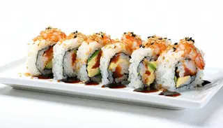 Uramaki ebi tempura